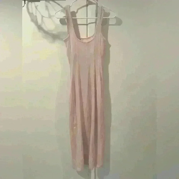 LSPACE Pink ribbed dress - Picture 5 of 7